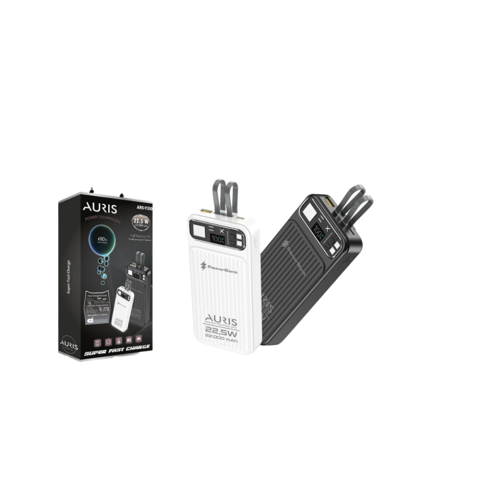 AURIS ARS-Y310 22.000 mAh 22.5W Powerbank