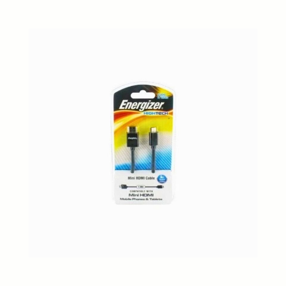 Energizer LCAEHHAC2 HDMI TO Mini HDMI 1.5m Kablo