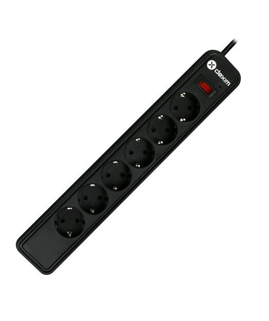 Dexim DCP006 6’lı Akım Korumalı Priz