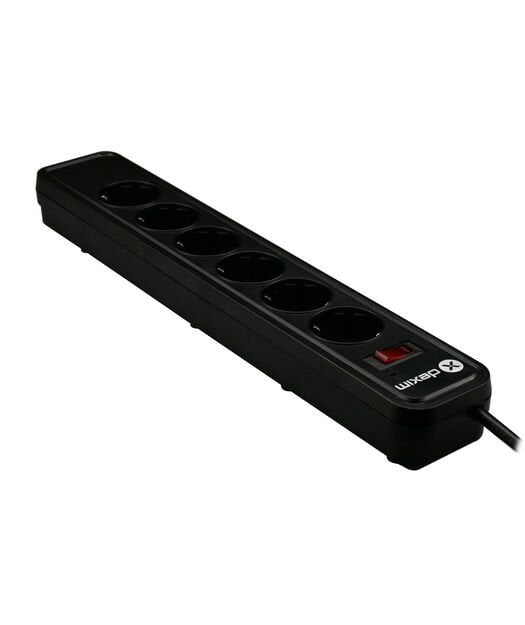 Dexim DCP006 6’lı Akım Korumalı Priz