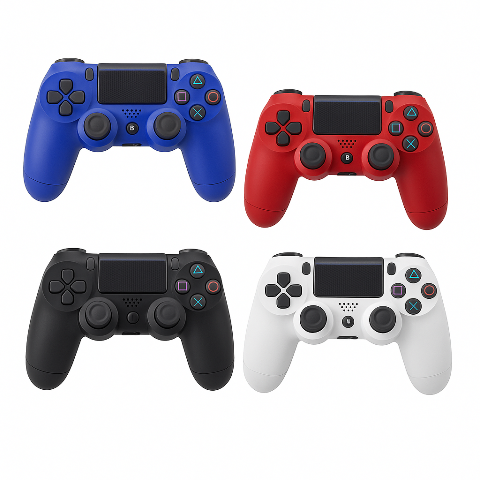 AURİS JS4 Double Shock Kablosuz Oyun Kolu – PS4 / PC Uyumlu
