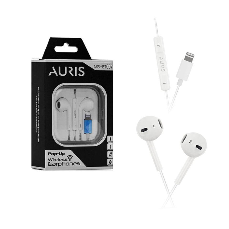 AURIS ARS-BT007 Lightning Girişli Kablolu Kulaklık