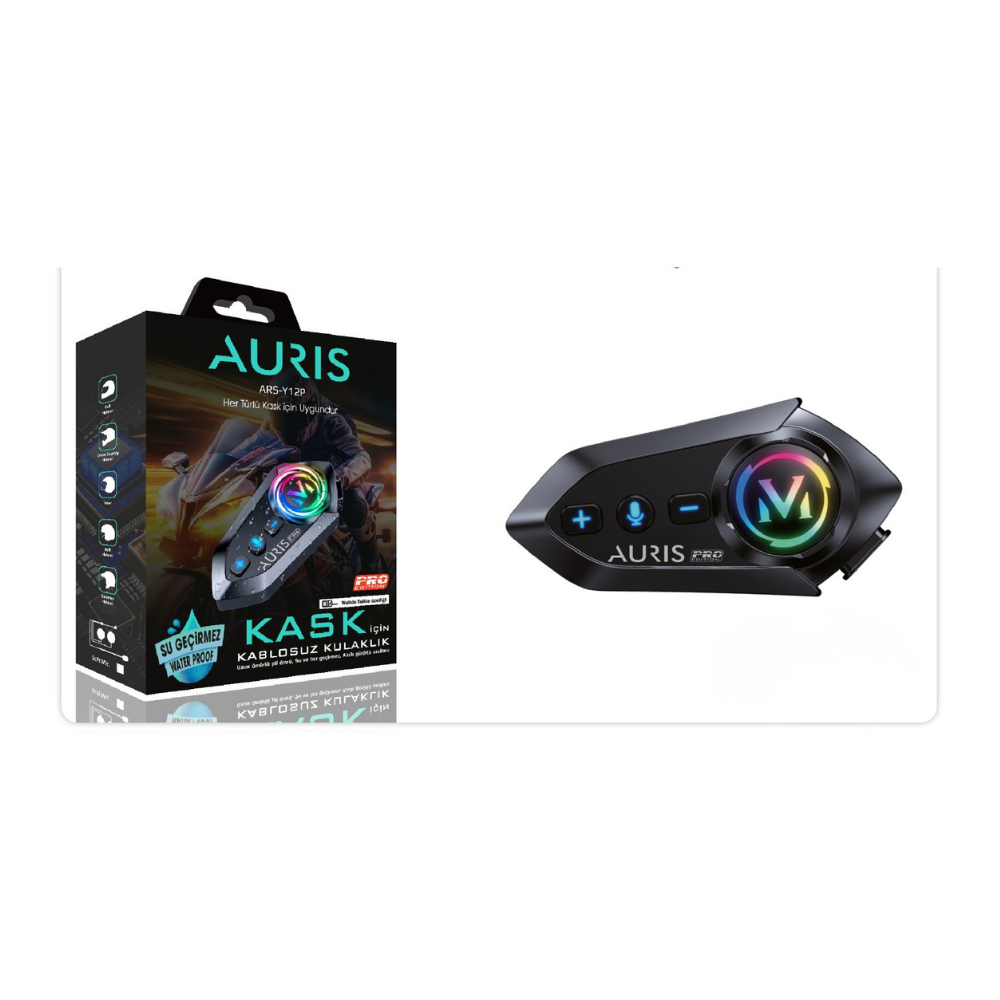 AURIS ARS-Y12P Kask İçin Kablosuz Kulaklık