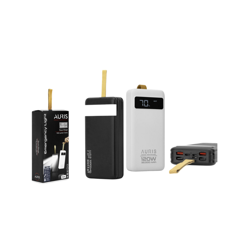 AURIS ARS-T158 32.000 mAh 120W Powerbank