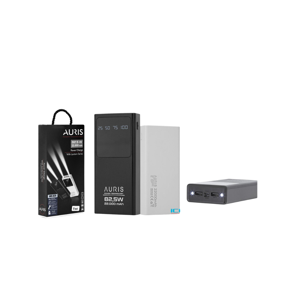 AURIS ARS-K29 22.000 mAh 82.5W Powerbank