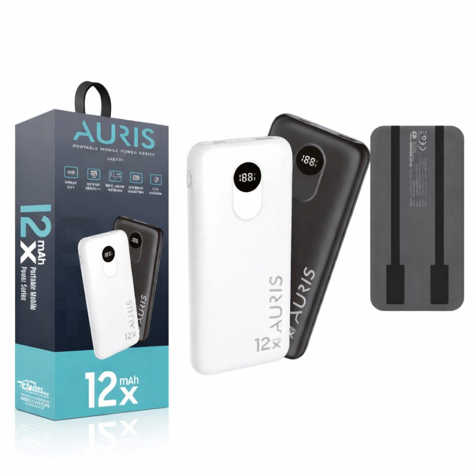 Auris ARS-F39 12.000 mAh Powerbank