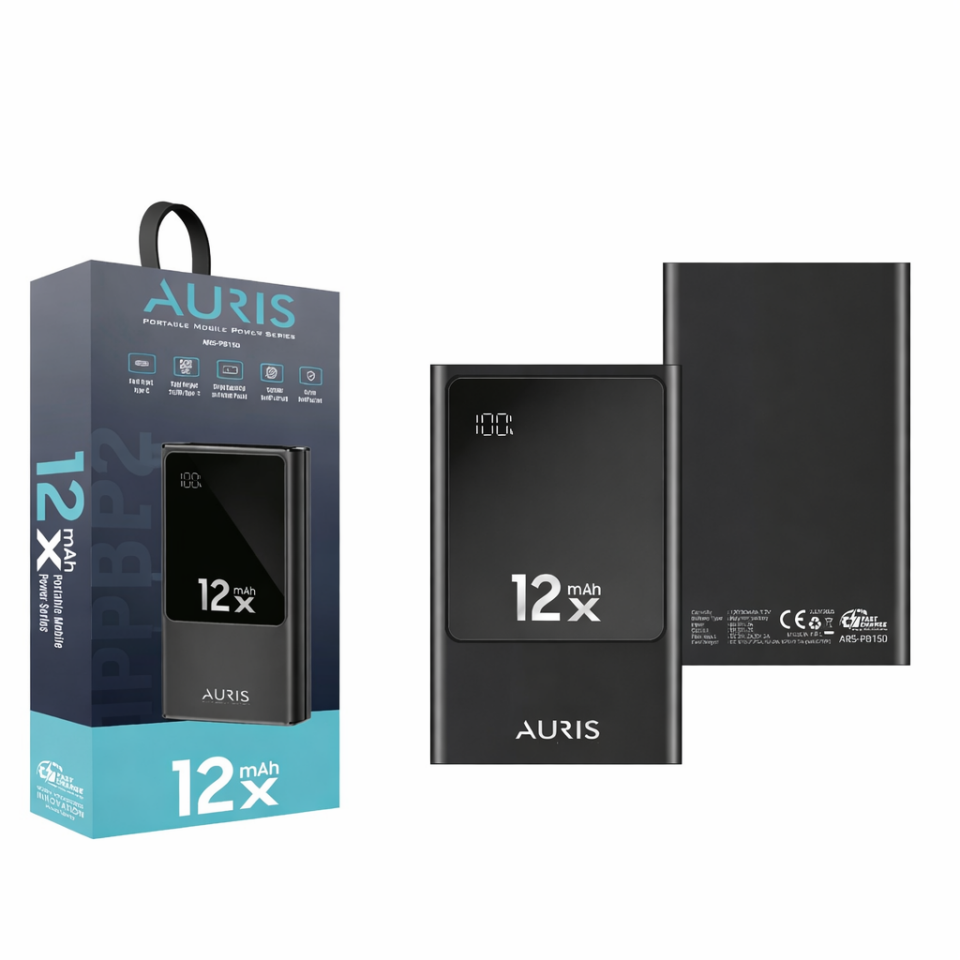 Auris ARS-PB150 12.000 mAh Powerbank