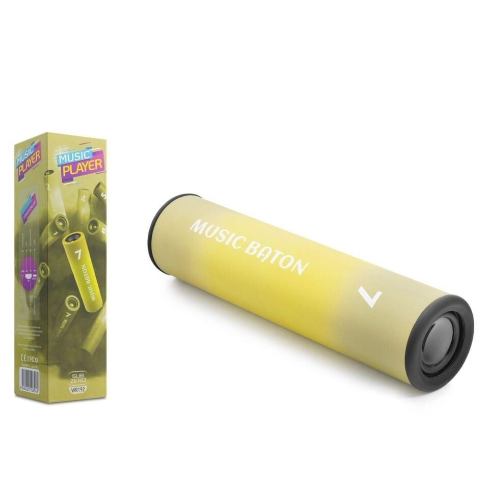 Subzero WR192 Music Baton Taşınabilir Hoparlör Music Player Yeşil