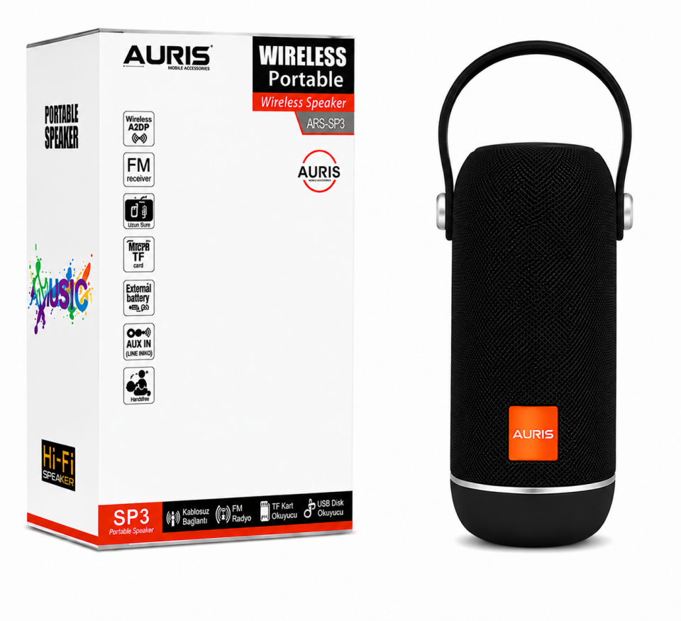 AURIS ARS-SP3 Wireless Portable Speaker