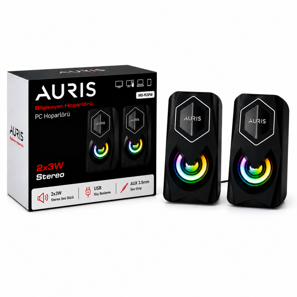 AURIS ARS-PCSP40 Bilgisayar Hoparlörü