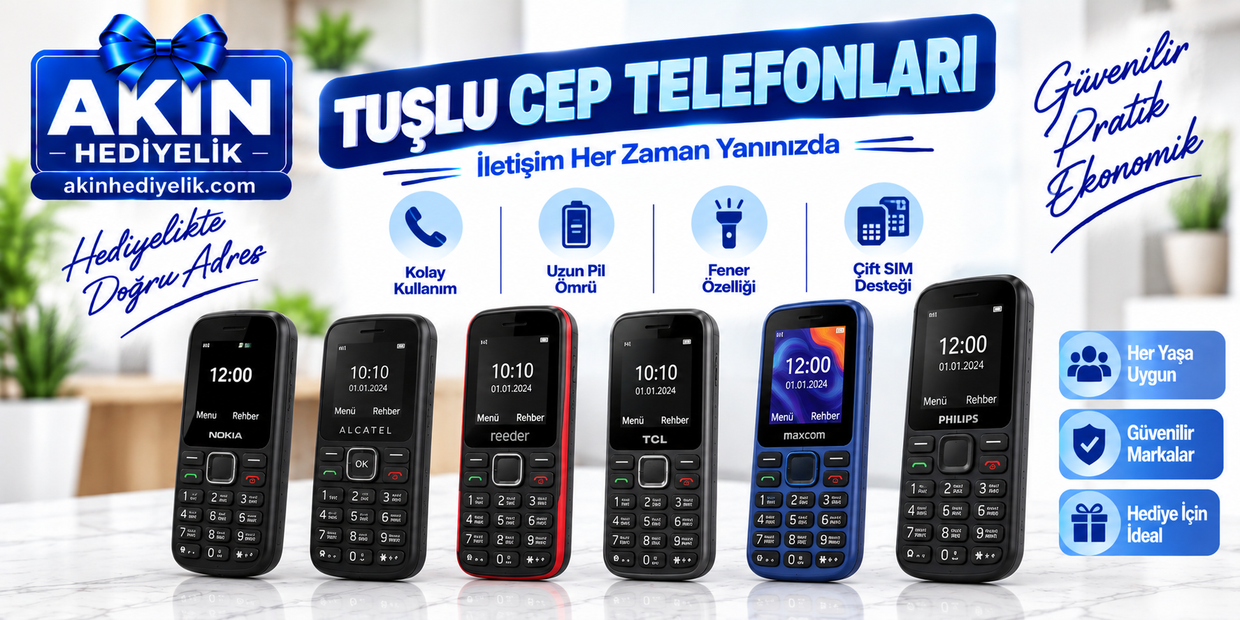 TUŞLU CEP TELEFONU